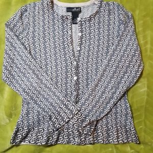 5/$25! Willi Smith Button Up Cardigan Sweater